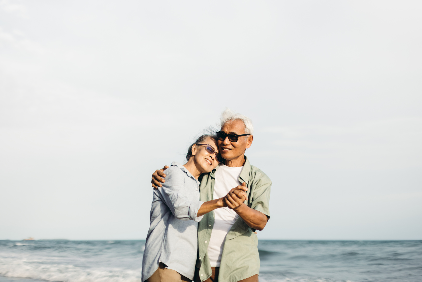 Retirement concept and happy life.